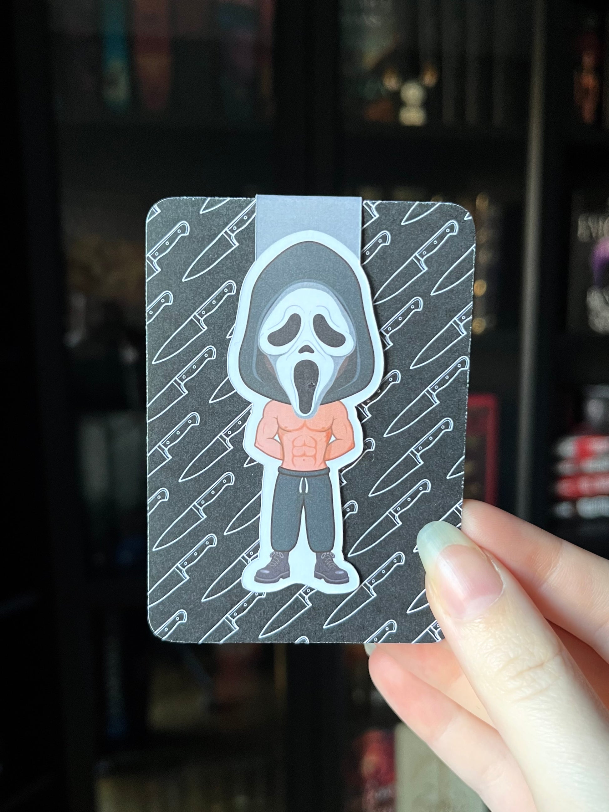 Marcapáginas Magnético Ghost face