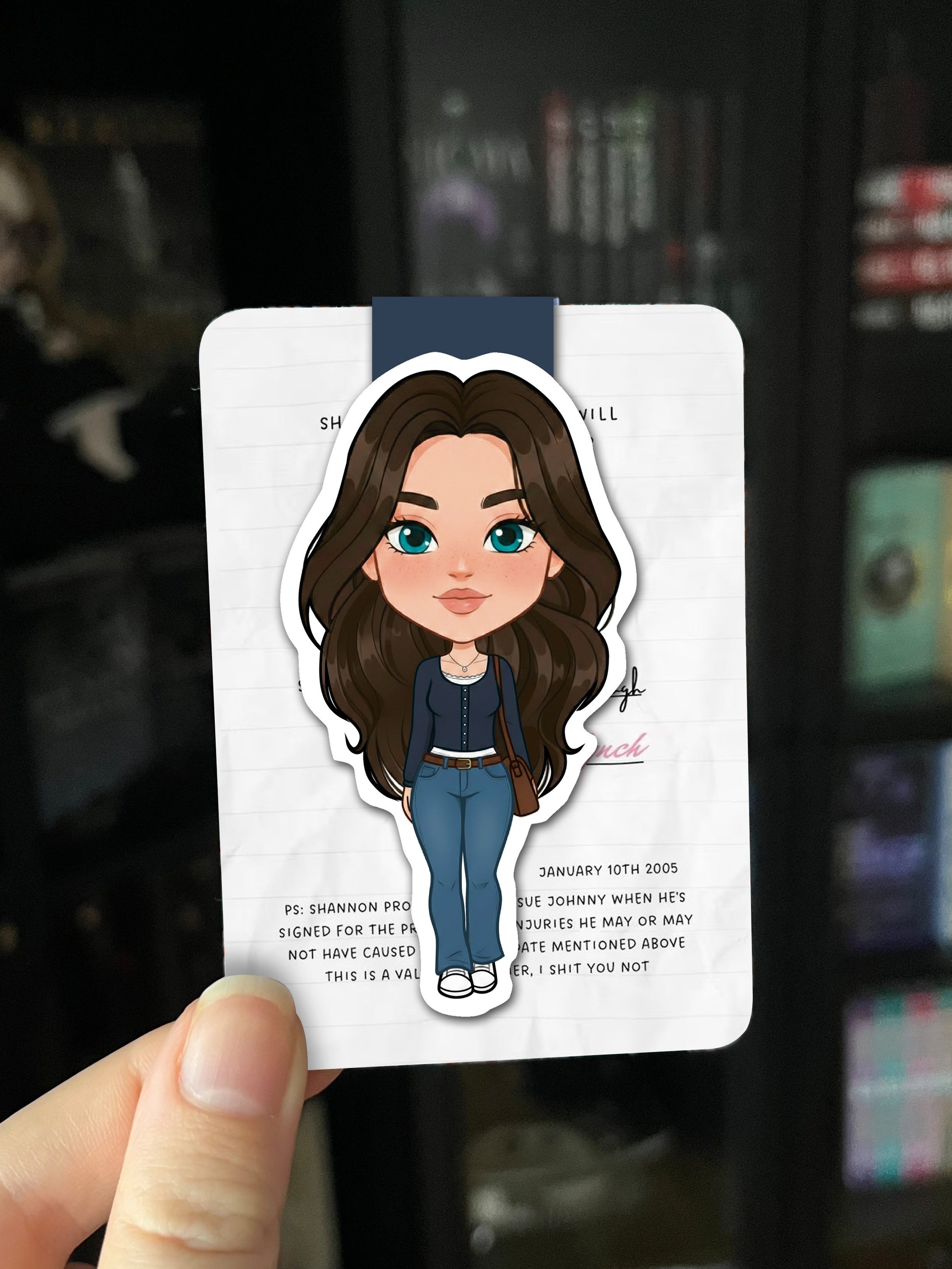 Marcapáginas Magnético Shannon