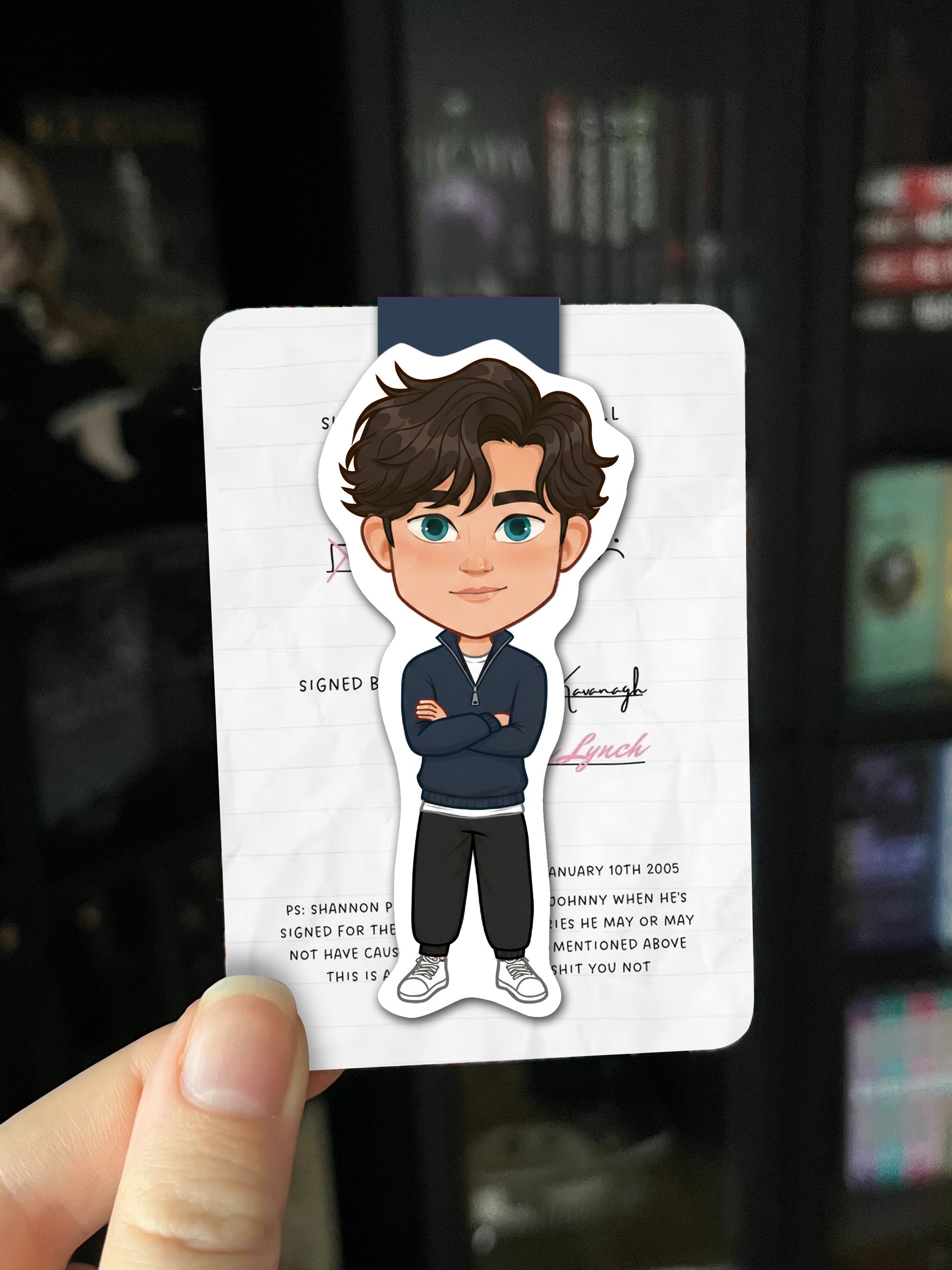 Marcapáginas Magnético Johnny